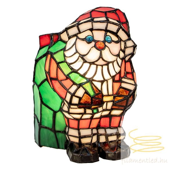 Filamentled Table lamp Tiffany Santa Claus FIL5LL-9360