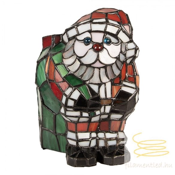 Filamentled Table lamp Tiffany Santa Claus FIL5LL-9360