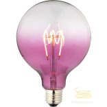 SP LED FILAMENT DIMMERABLE G125 COLOUR E27 4W 2200K