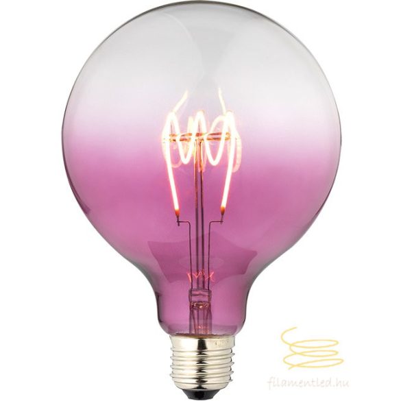 SP LED FILAMENT DIMMERABLE G125 COLOUR E27 4W 2200K