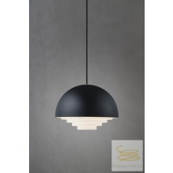 HERSTAL MOTOWN PENDANT M BLACK E27 HB06007350005