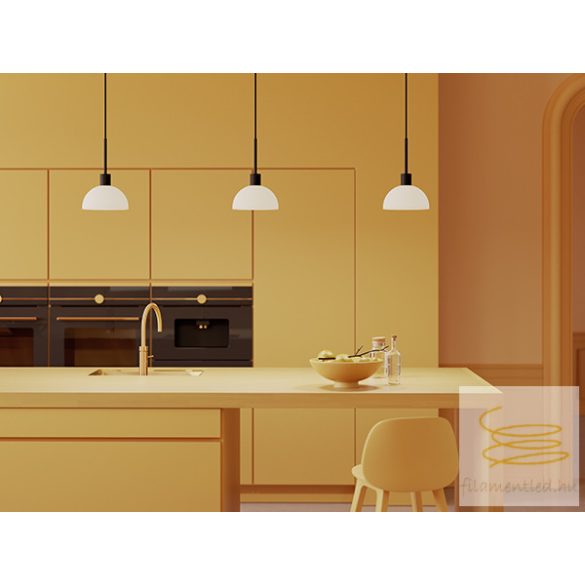 HERSTAL VIENDA PENDANT BLACK/GLASS E14 HB060711400107