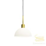 HERSTAL VIENDA PENDANT SATIN BRASS/GLASS E14 HB060711400420