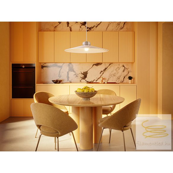 HERSTAL SOUND PENDANT L WHITE E27 HB1652036
