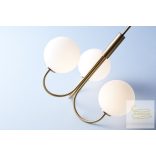 HERSTAL BALLON CHANDELIER SATIN BRASS G9 HB16658030105