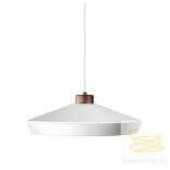 HERSTAL EDGE PENDANT L WHITE E27 HB1820036
