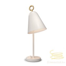 BELLA TABLE LAMP ANTIQUE WHITE E14