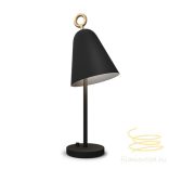 HERSTAL BELLA TABLE LAMP FLAT BLACK E14 HV4550232