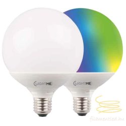   LIGHTME LED Varilux Dimmerable Globe G120 RGB-W, Opal E27 10W 2700K LM85195