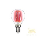 LIGHTME LED FILAMENT COLORED CLEAR E14 4W
