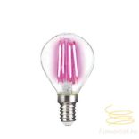LIGHTME LED FILAMENT COLORED CLEAR E14 4W