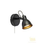 Markslöjd MION Wall 1L Matt Black 108846