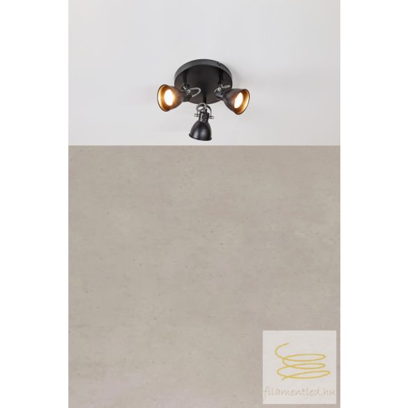 Markslöjd MION Ceiling 3L Matt Black 108847