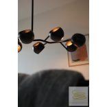 Markslöjd EDGAR Pendant 8L Black 108852