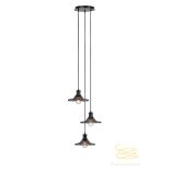 Markslöjd NOVIA Pendant 3L Black/Smoke 108853