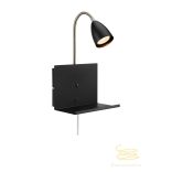 Markslöjd CUARTO Wall 1L Black 108855