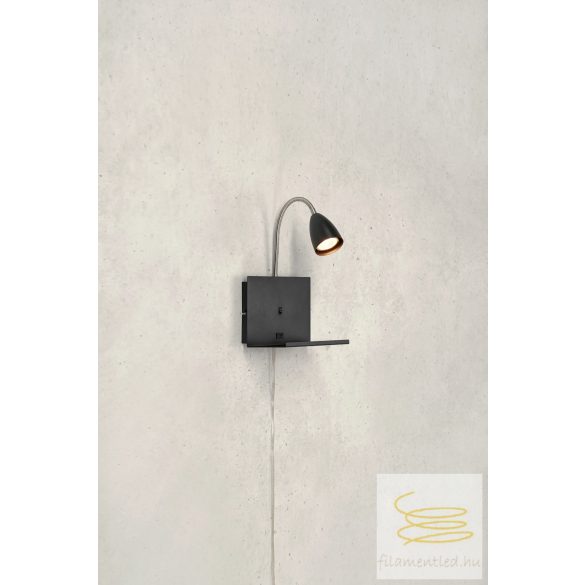 Markslöjd CUARTO Wall 1L Black 108855