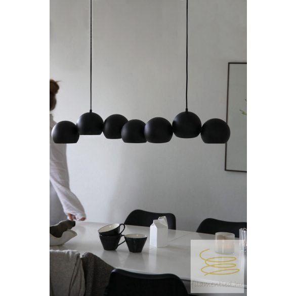 Markslöjd CUPOLO Pendant 7L Sand Black 108860