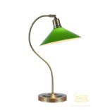 Markslöjd VELA Table 1L Antique Brass/Green 108864