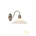 Markslöjd VELA Wall 1L Antique Brass/ Shiny White 108865