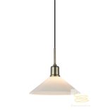 Markslöjd VELA Pendant 1L Antique Brass/ Shiny White 108867