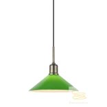 Markslöjd VELA Pendant 1L Antique Brass/Green 108868