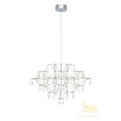 Markslöjd EFESOS Chandelier 80cm Steel/Clear 108870