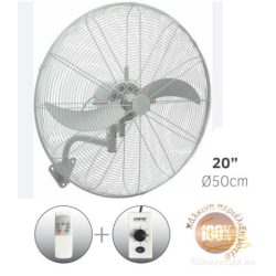   LINEME Professional fehér 20” 50cm fali ventillátor 02-00195-1