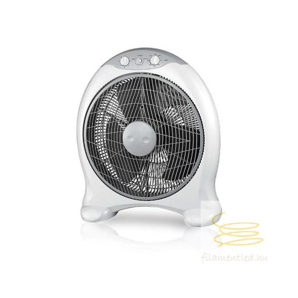 LINEME Floorfan fehér/szürke 14” 51cm álló ventillátor 02-00110