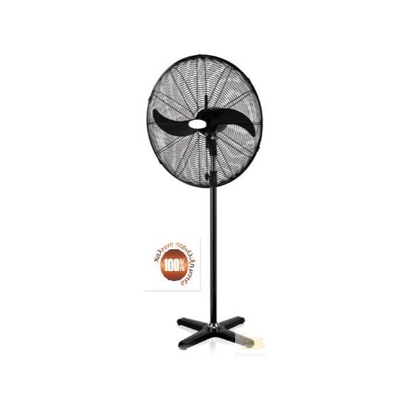 LINEME Professional fekete 26” 65cm álló ventillátor 02-00120-2