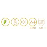 LINEME Trinity Titán 44” mennyezeti ventillátor 02-00127