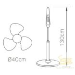 LINEME 16” 40cm álló ventillátor