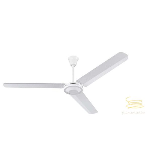 LINEME Industrial fehér, alumínium motorral 56” mennyezeti ventillátor 02-00144
