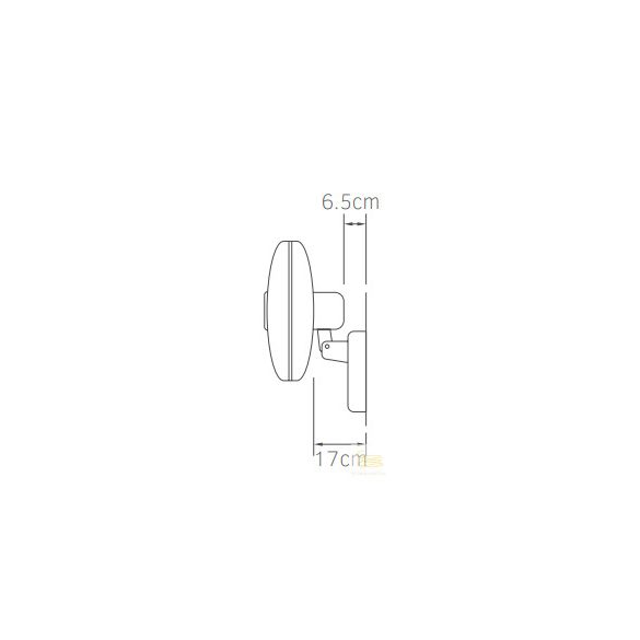 LINEME 18” 45cm fali ventillátor