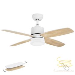   LINEME Ostro 48” fehér/natúr mennyezeti ventillátor 02-00153