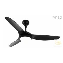 LINEME Anso fekete 52” mennyezeti ventillátor 02-00180