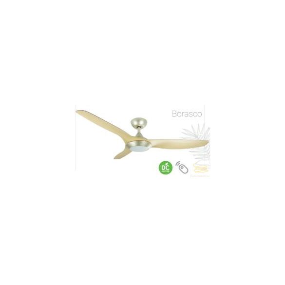 LINEME Borasco szatén arany 52” mennyezeti ventillátor 02-00184