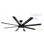 LINEME Uranus fekete 68” mennyezeti ventillátor 02-00312
