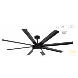LINEME Uranus fekete 68” mennyezeti ventillátor 02-00312