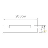 LINEME Isa 21” Rattan 02-00327
