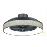 LINEME Aria 12” Fekete/szürkésbarna szövet 02-00342