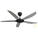 LINEME Daisy 54” fekete/szűrke mennyezeti ventillátor 02-00344