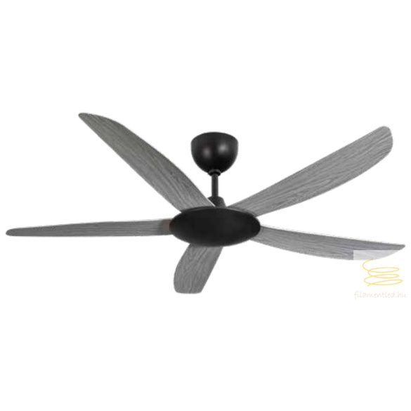 LINEME Daisy 54” fekete/szűrke mennyezeti ventillátor 02-00344