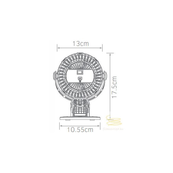 LINEME USB clip fan 02-00407