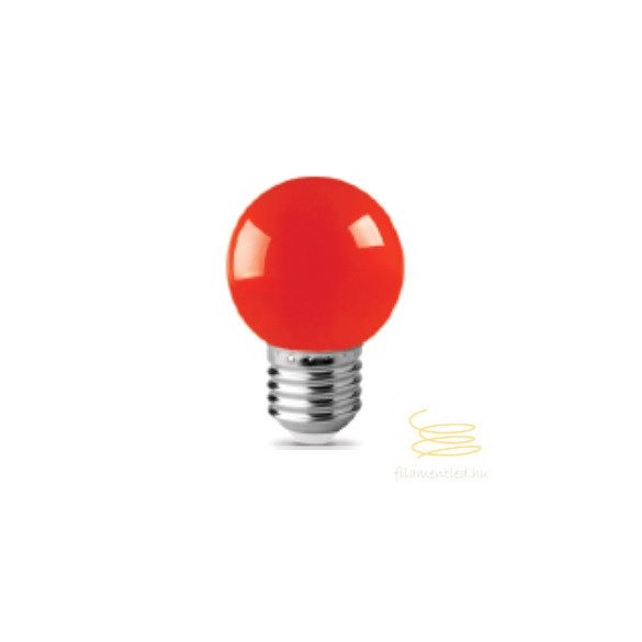 OS_ME LED PARTY COLOR  G45 RED E27 3W RedK OM03-02402