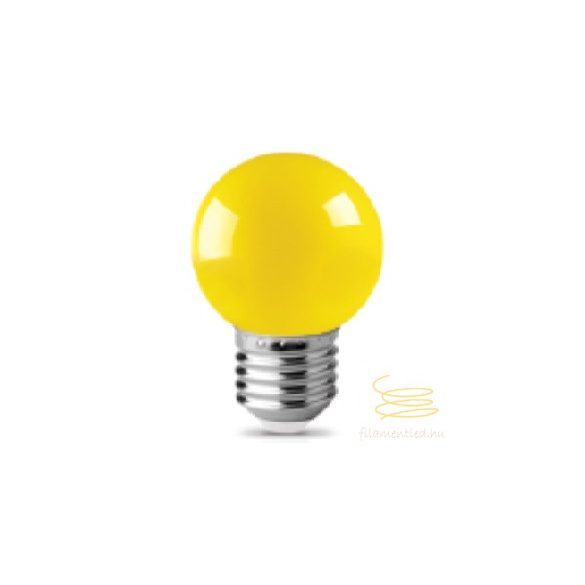 OS_ME LED PARTY COLOR  G45 YELLOW E27 3W YellowK OM03-02404