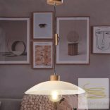 ONLI SOSPENSIONE OHANA VETRO/LEGNO DIAM. 40 CM 4093/S