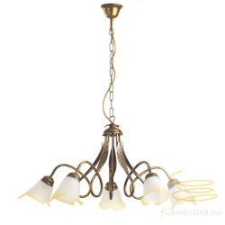 ONLI LAMPADARIO DOPPIO GIRO COL. BRONZO 4250/5B