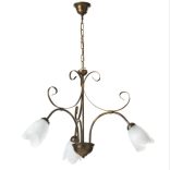 ONLI LAMPADARIO ODINO 3xE14 COL. BRONZO 4623/3