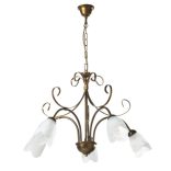 ONLI LAMPADARIO ODINO 5xE14 COL. BRONZO 4623/5